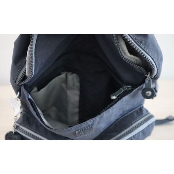 Kipling K19307 0LN Women's Sz Small Foggy Gray Lovebug Backpack $109 - Picture 13 of 13